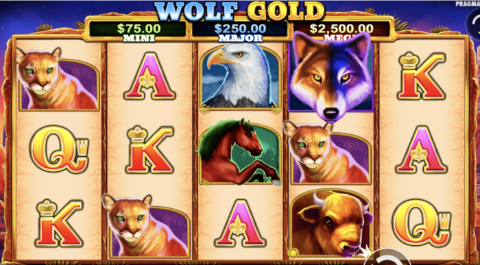 프라그마틱 플레이 슬롯 게임 Wolf Gold_game